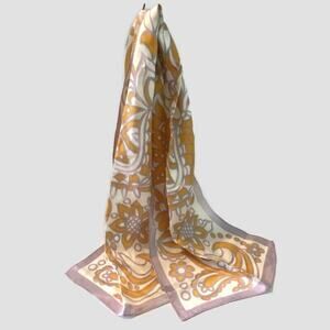 Rectangle Scarf Floral Paisley Cottage Fairy Romantic Gypsy Timeless Dressy